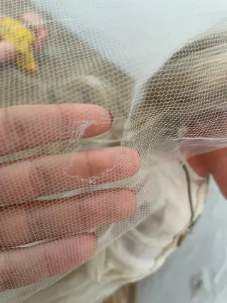 Muñeca antigua Carol vestida de novia