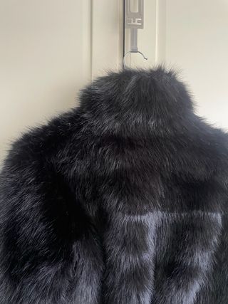 Abrigo corto de pelo ZARA