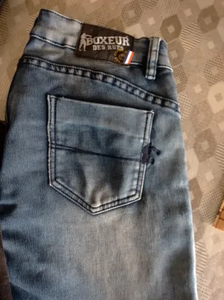 Vaqueros Boxeur des rues azules. Vaqueros only