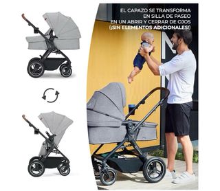 Juego Carrito Bebé 3 Piezas B-TOUR PRO Kinderkraft