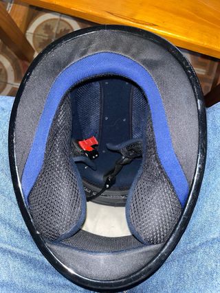 Casco de moto negro ASTRON