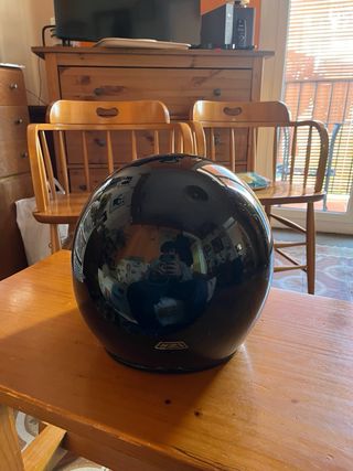 Casco de moto negro ASTRON