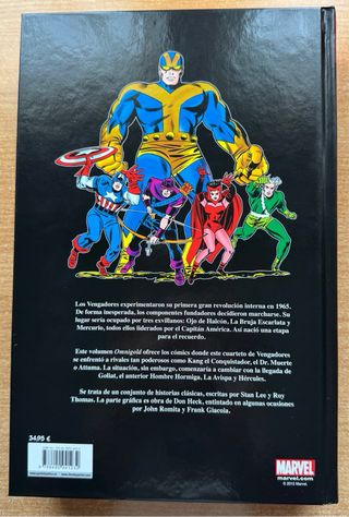 Los Vengadores Marvel Omnigold Numero Dos