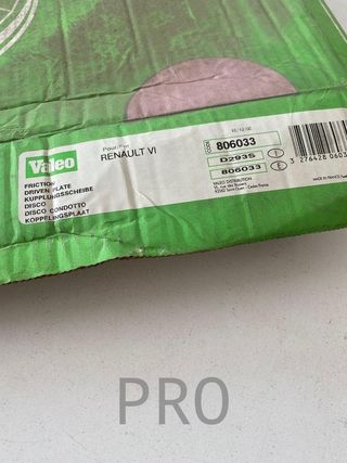 Disco embrague Renault VI 806033