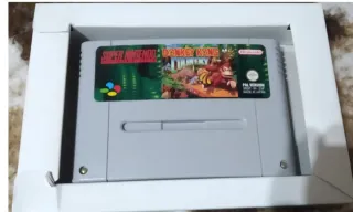 JUEGO SUPER NINTENDO DONKEY KONG COUNTRY PAL