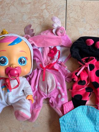 Lote Bebés Llorones Ropa y Accesorios