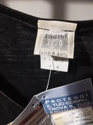 2pzL.Ragno Canotta lana seta+Parigine Manila Grace