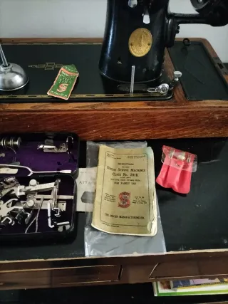 Máquina de coser Singer 1938