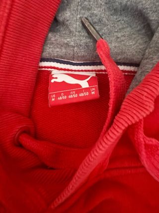 Sudadera Puma Roja