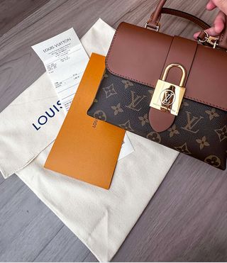 Louis Vuitton Marrón yDorada