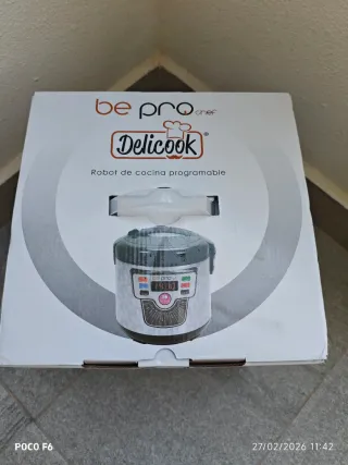 Robot de Cocina Delikook 14 Menús
