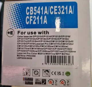4 Toner HP CB540A CB541A CB542A CB543A