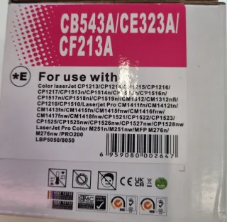 4 Toner HP CB540A CB541A CB542A CB543A