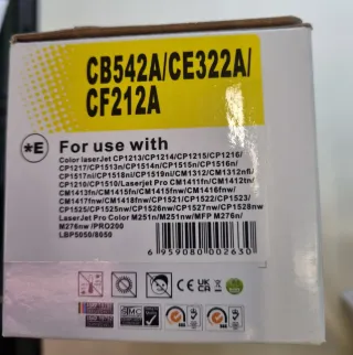 4 Toner HP CB540A CB541A CB542A CB543A