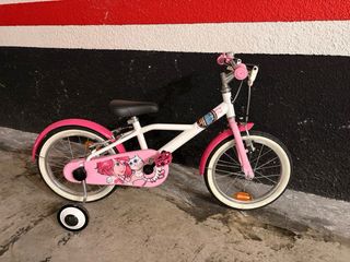 Bicicleta Infantil Btwin 16 Rosa