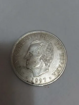 Moneda 2000 Pesetas Plata 1547-1997