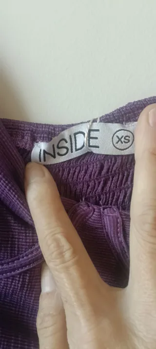 Vestido Viral morado inside XS Nuevo Y2K