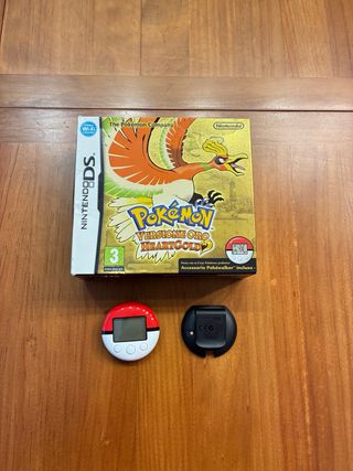 Pokemon Oro HeartGold + Pokewalker Nintendo DS