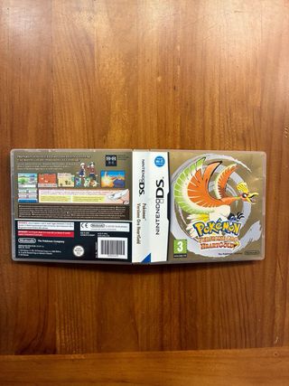 Pokemon Oro HeartGold + Pokewalker Nintendo DS