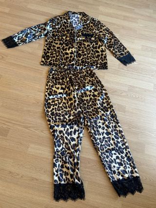 Pijama animal print 2 piezas