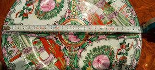 Plato porcelana china pintado a mano