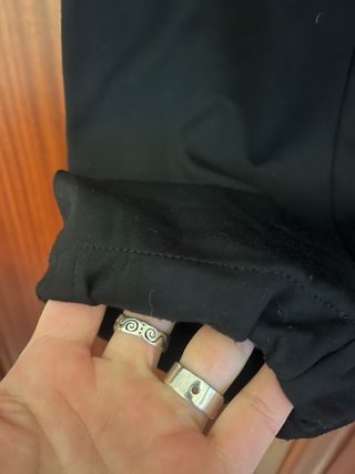 Jogger negro talla S.