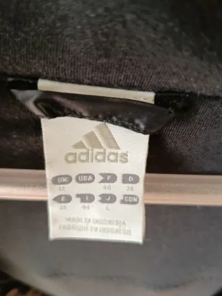 Chubasquero Adidas Talla 40 Negro