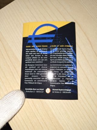 2 Euro Belgio 2009 "10 Anni UEM" Coincard