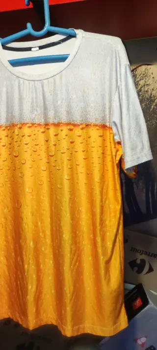 Camiseta L Estampada Cerveza