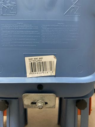 Silla infantil para bicicleta