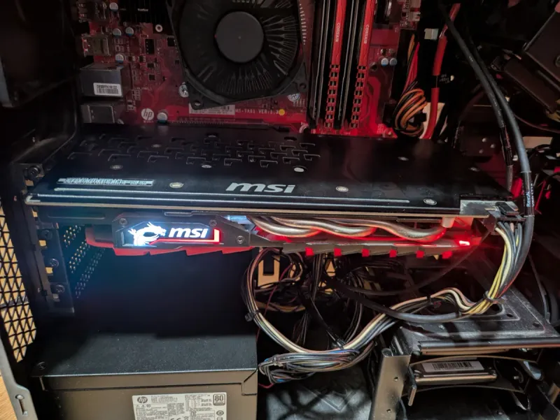 PC HP Omen 880 GTX 1060 16GB RAM afbeelding 2