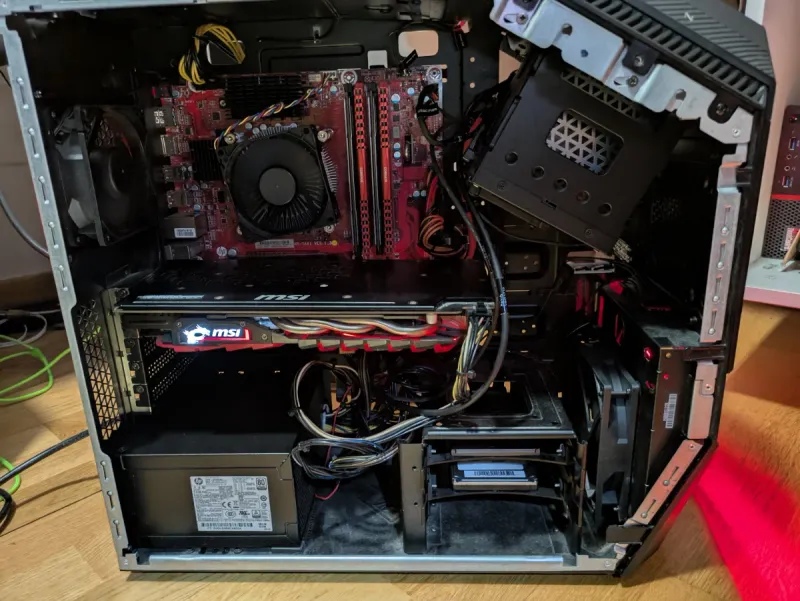 PC HP Omen 880 GTX 1060 16GB RAM afbeelding 3