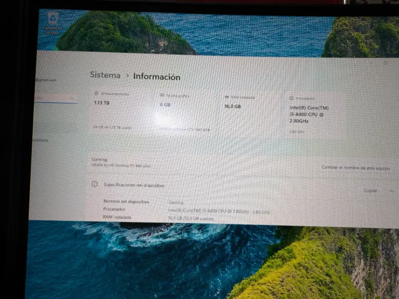 PC HP Omen 880 GTX 1060 16GB RAM afbeelding 5