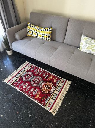 Tappeto Kilim in Cotone Etnico Vintage 60x90