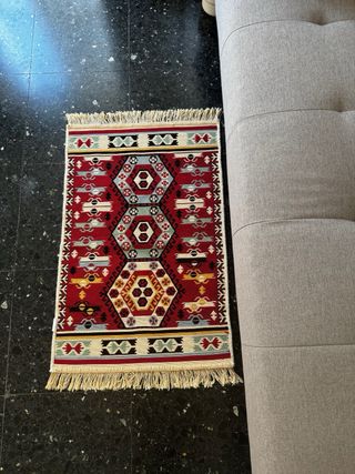 Tappeto Kilim in Cotone Etnico Vintage 60x90