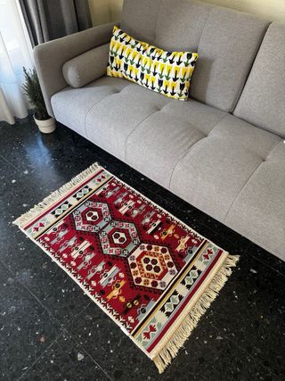 Tappeto Kilim in Cotone Etnico Vintage 60x90