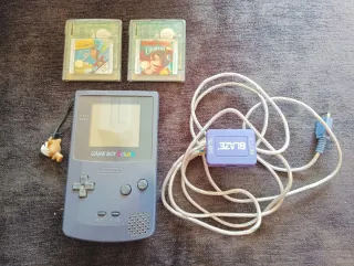 Game Boy Color + Giochi + Cavo Collegamento