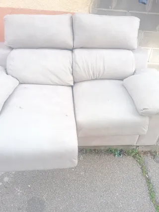 Sofá de 2 plazas gris