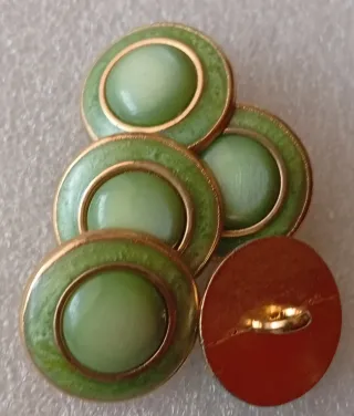 Lote 10 botones metal- 7 modelos