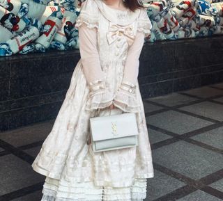 Bolso YSL Piel Blanco