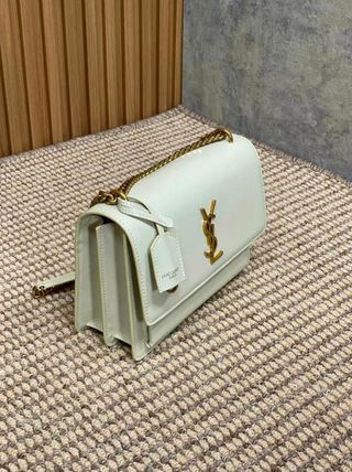 Bolso YSL Piel Blanco