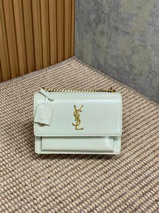 Bolso YSL Piel Blanco