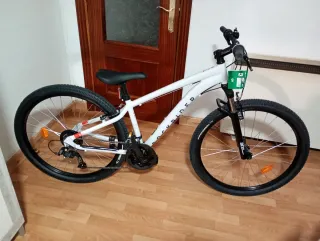 Bicicleta Rockrider Blanca
