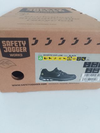 Zapatos Seguridad Safety Jogger Ecofitz S1P SRC