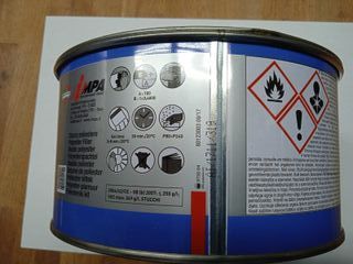 BOTE MASILLA POLIESTER UNIVERSAL