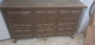 Cómoda estilo castellano madera