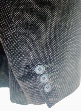 Blazer Adolfo Domínguez Negro Talla XL