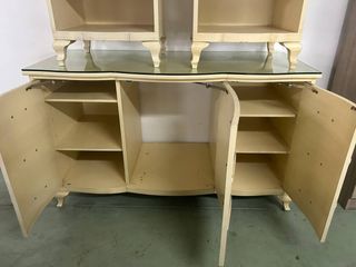 Conjunto vintage dormitorio crema