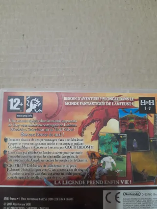 Oferta. NUEVO. Juego DS Lanteus de Troy (Atari)