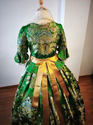Traje Fallera Verde Talla M Poco Uso